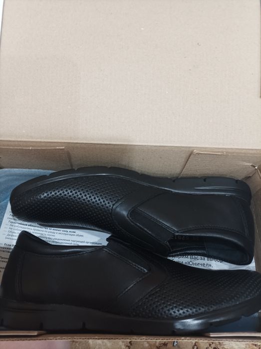 Туфли школьные кожаные р.38