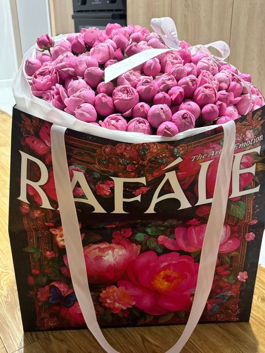 пионы букет красивые свежий