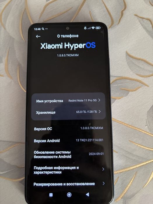 Продаю Redmi note 11 pro 5g 128гб