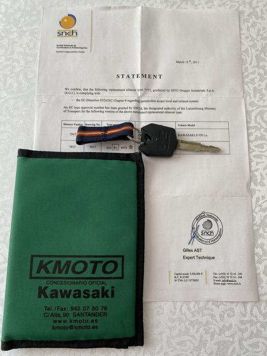Kawasaki Z750 ABS limitat 25kw