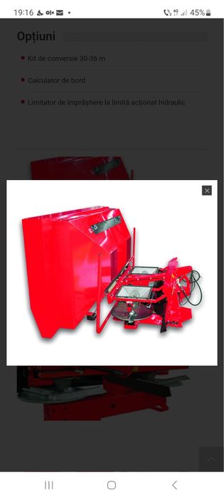 Distribuitor azot vogel&noot d903 /quvigne d 903 și plug reversibil vo