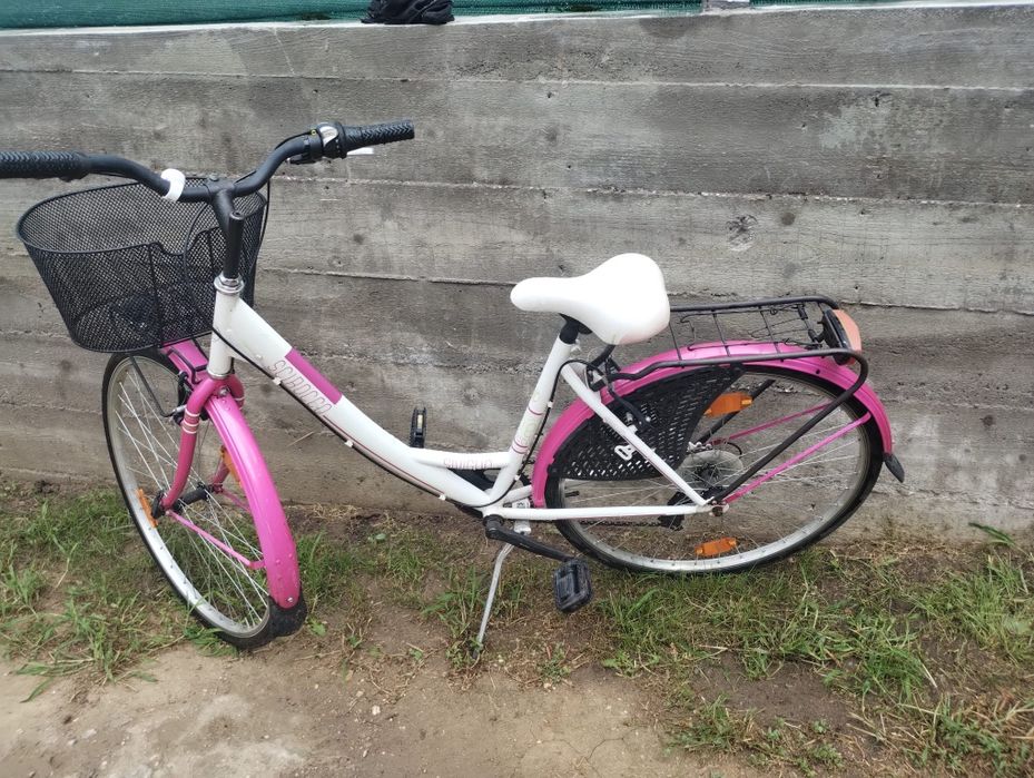 Bicicleta de dama roz