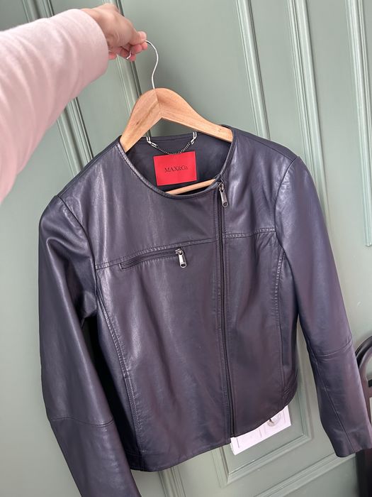 Кожаная куртка max&go