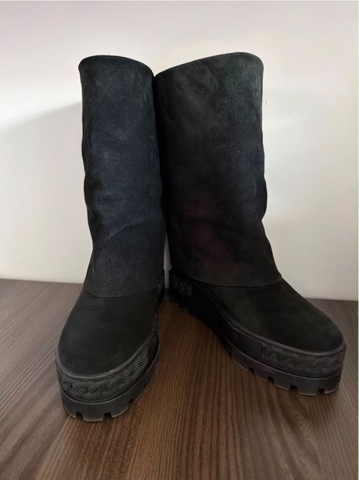 Cizme negre Casadei