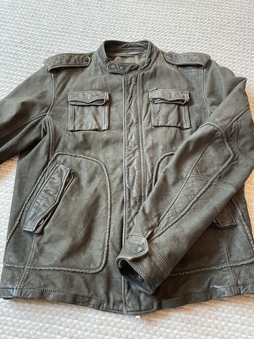 Мъжко кожено яке Diesel XXL