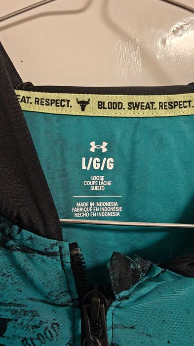 Under Armour Project Rock, мъжко яке, L, оригинал от Англия