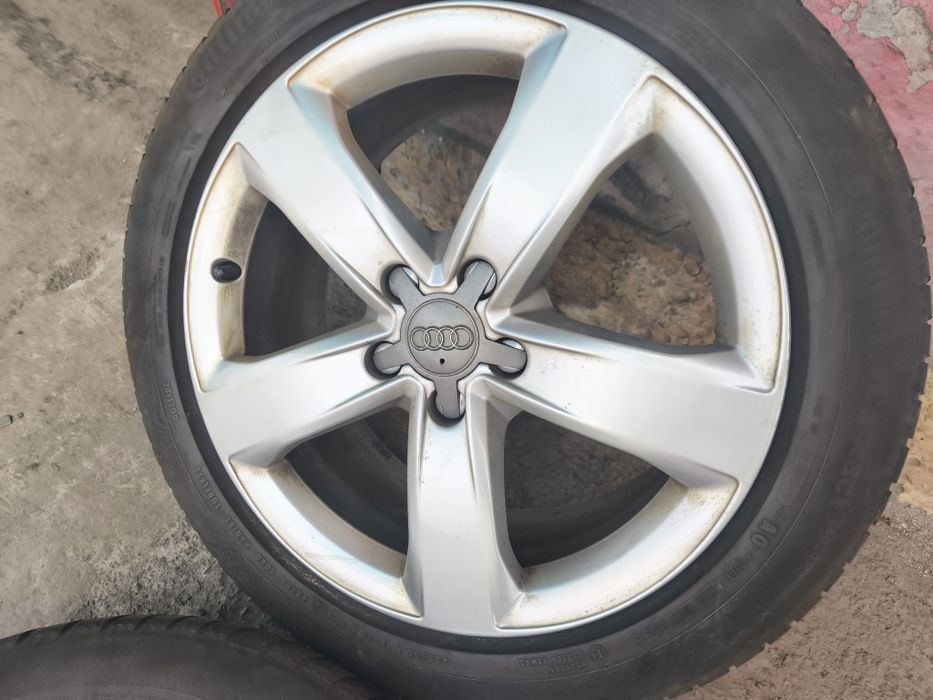 18" 2броя оригинални алуминиеви джанти за Audi A6...