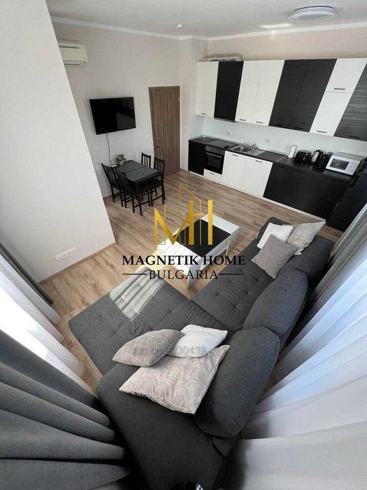 Премиум двустаен апартамент в Лазурен Бряг до морската градина