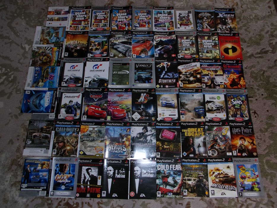 Carcase,coperti si carticele jocuri PlayStation diverse