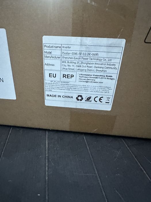 Invertor hibryd EASUN 10,2 kw