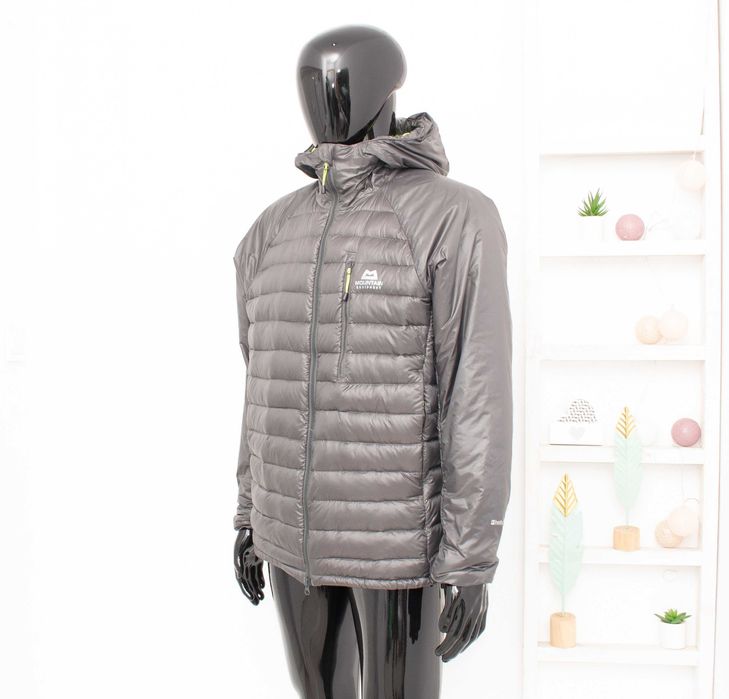 Mountain Equipment Mazeno Оригинално мъжко пухено яке с качулка пух L