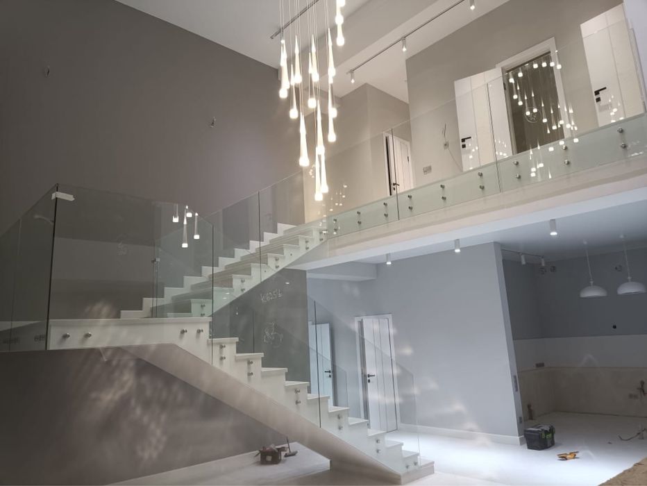 Стеклянные перила