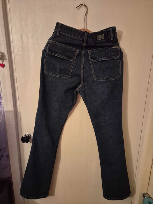 Джинсы  серо-синие, 46 размер