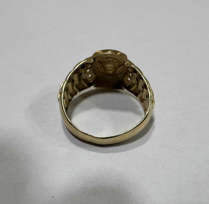 Златен пръстен VERSACE 14K 585 -5.04 гр