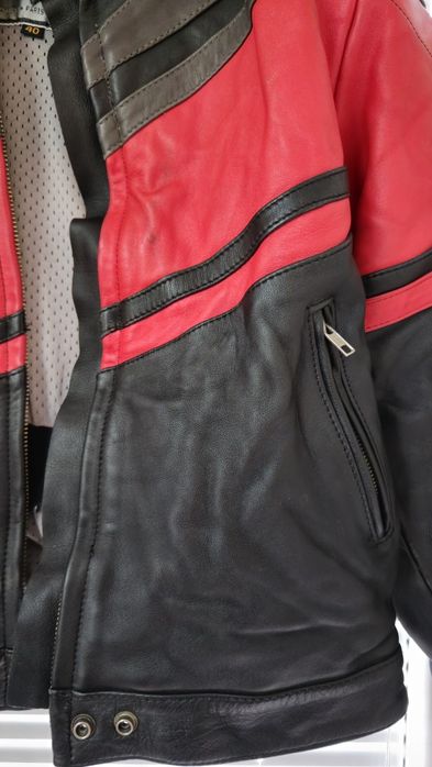 Винтидж кожено мото яке Vanucci moto