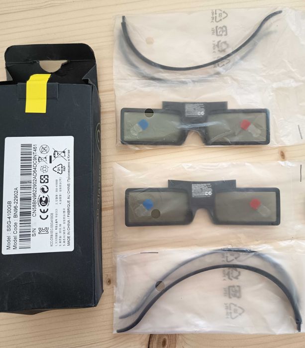 Set 2perechi Ochelari TV 3D Glases Samsung activi SSG-4100GB noi cutie