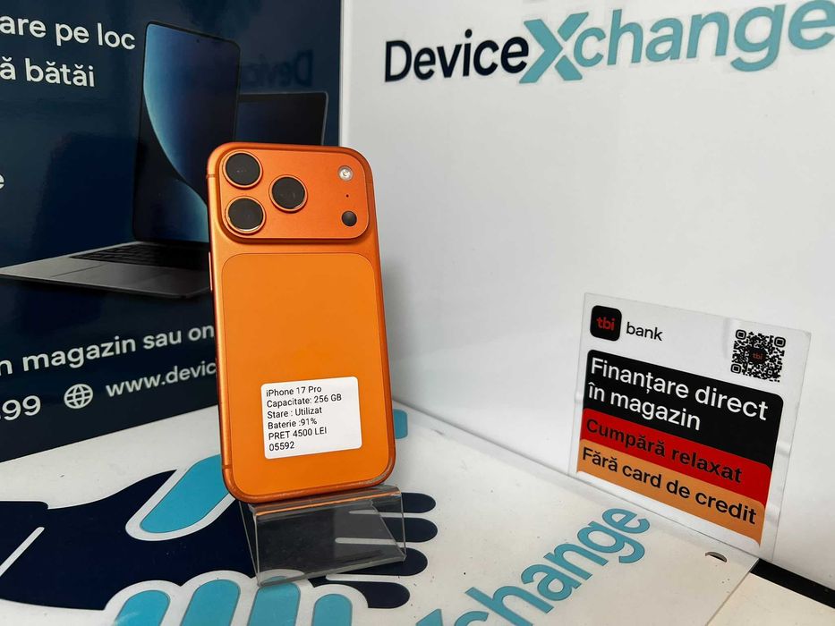 iPhone 17 Pro Orange 256 GB 91%  * Garantie *Buy Back * deviceXchange