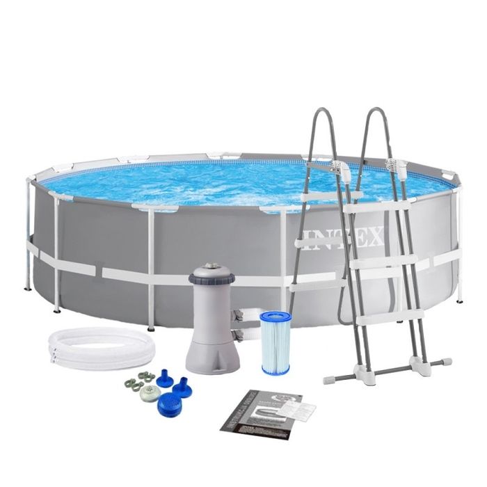 Basseyn karkasniy Intex 366x99sm filtr va narvoni bilan