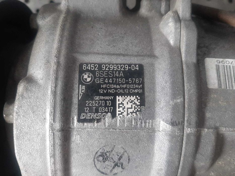 compresor clima ac 2.0 d b47d20a 4x4  bmw seria 1 f20 ge447150-5767  6452-9299329-04