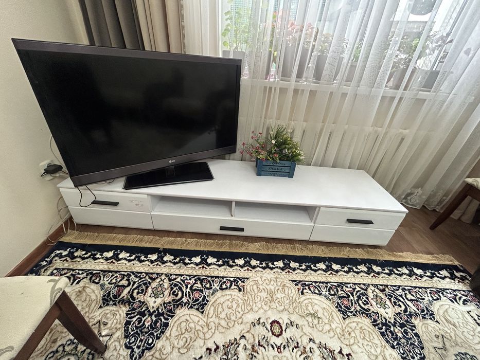 Тумба белая 200*50