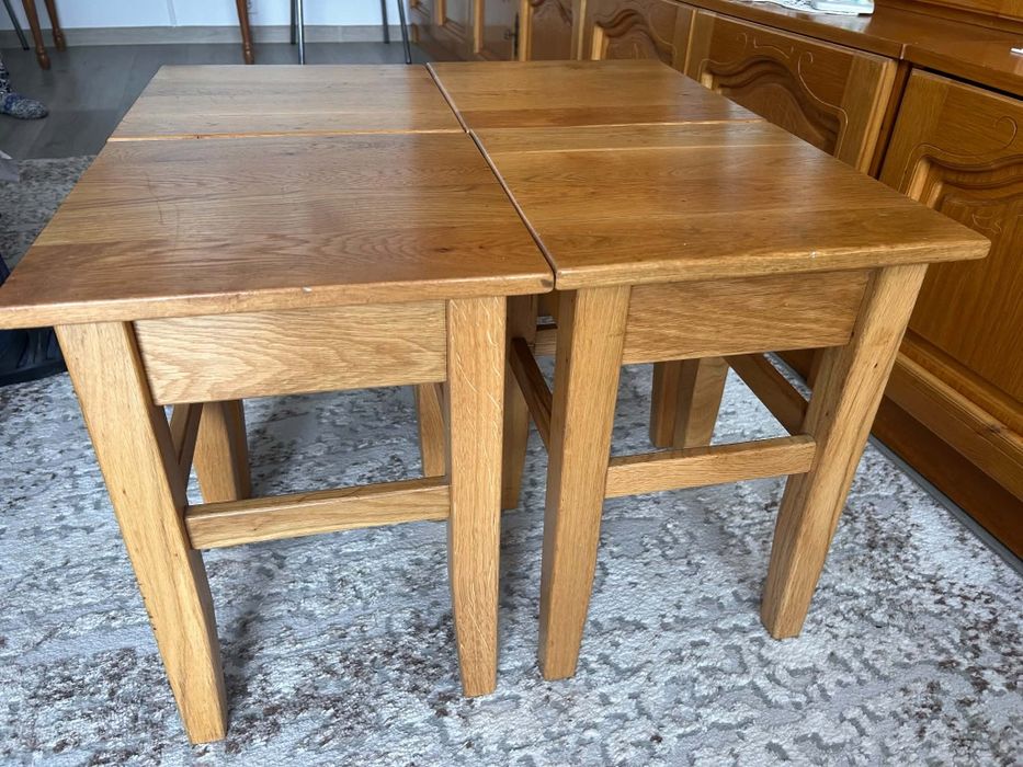 Tabureti din lemn masiv(stejar) 30 lei bucata, 100 lei toate 4