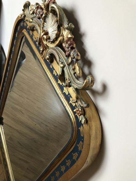 Луксозно офис или домашно оборудване - бюро, скрин, огледало