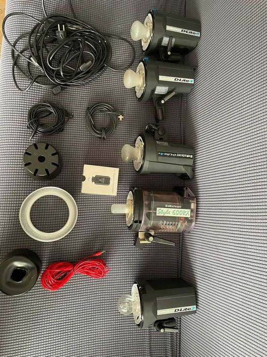 Kit studio complet Elinchrom + Skyport NOU + Beauty Dish + Godox