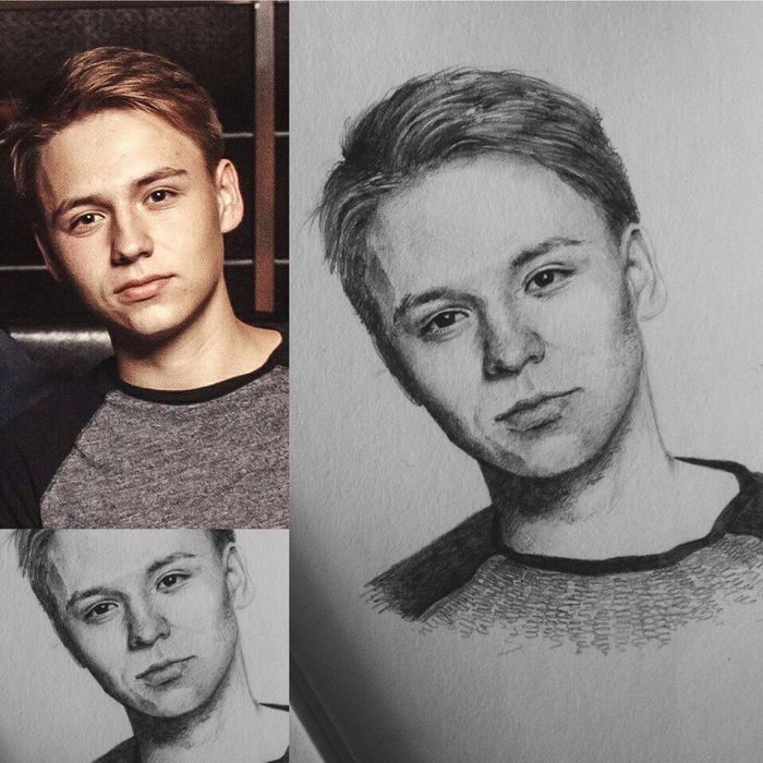 Портрет по фотографии