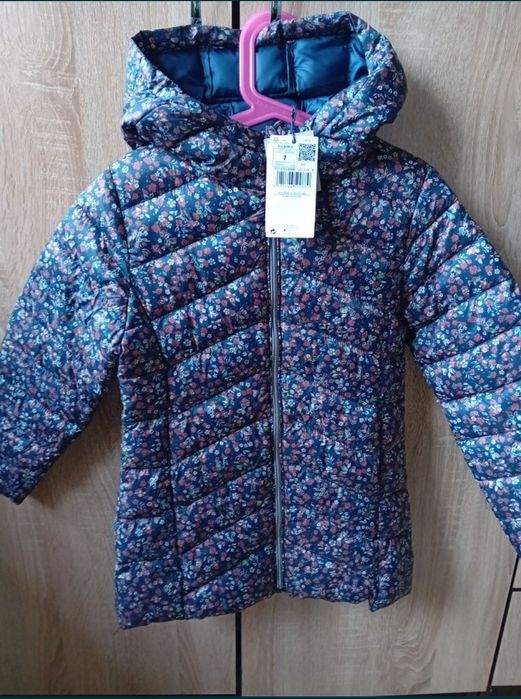geaca noua iarna mango eleganta 7 8 ani, 122 cm