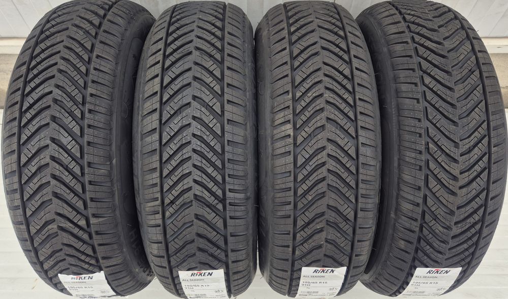 195/65 R15,91H, RIKEN (by Michelin) ,Anvelope all season M+S