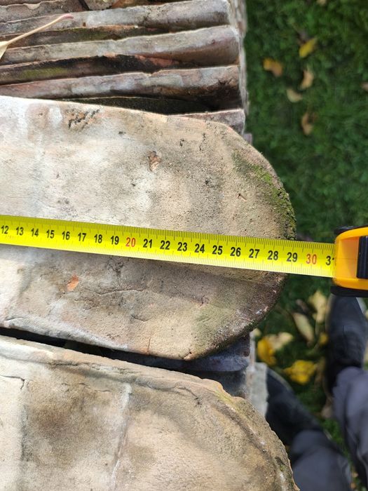 Țiglă veche, tip solzi