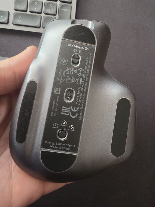 Комплект Logitech MX Keys S Combo, MX Keys S + MX Master 3S, 2.4GHz&Bluetooth, USB-C, Graphite