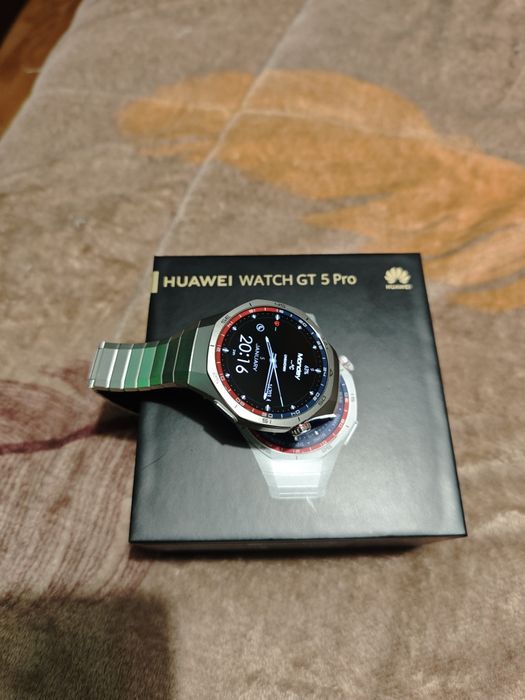 Huawei Watch GT5 Pro 46mm titanium strap garanție