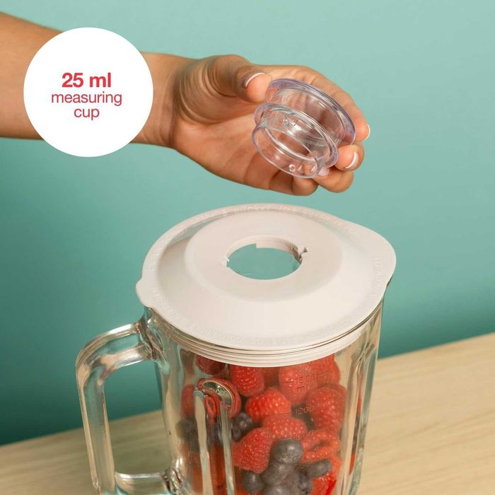 Блендер Solac Pro Mixter, 1.5л., 1000W, Стъклена Кана, Ретро Дизайн