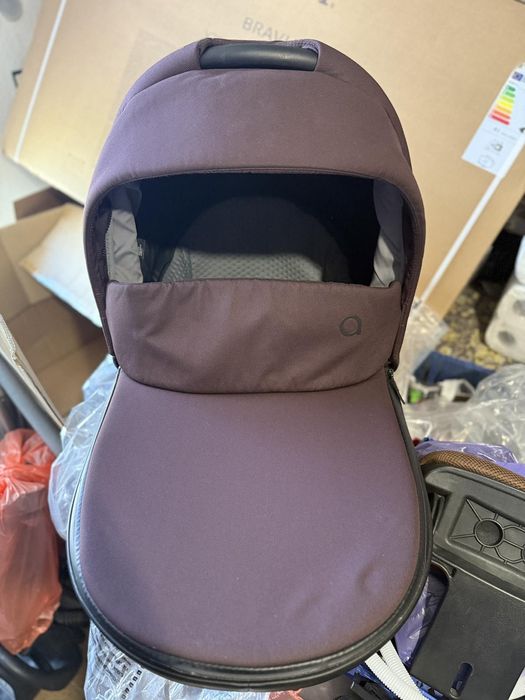 Бебешка количка Anex, лилав цвят