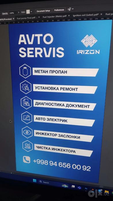 Metan Propan USTANOVKA xizmati