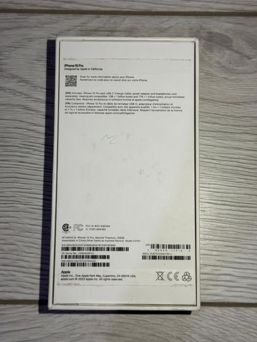 Айфон 15 про завод состаяние