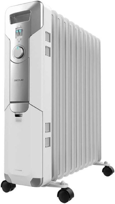 Маслен радиатор Cecotec ReadyWarm 11000 Space White 2500W, 11 камерен, 25 м²