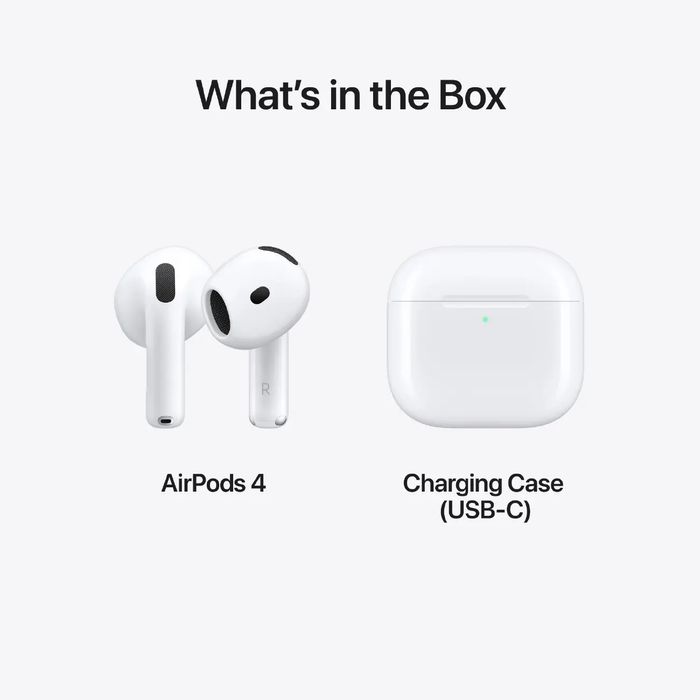 Airpods 4 самые компактные