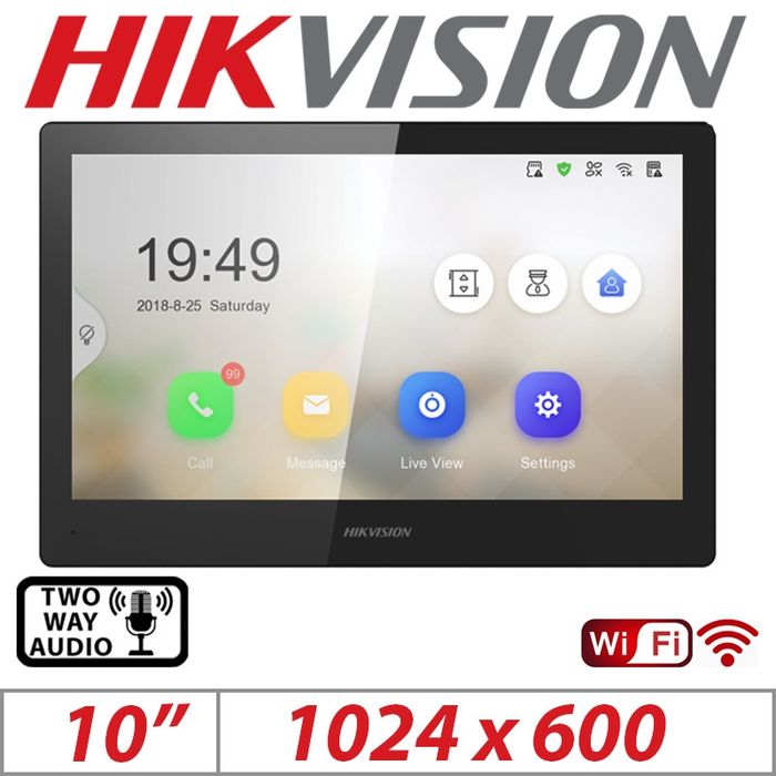 Damafon Hikvision DS-KIS606-P | Комплект IP-видеодомофона Hikvision