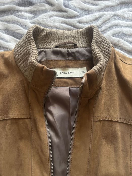 Куртка замшевая,оригинал,ZARA BASIK