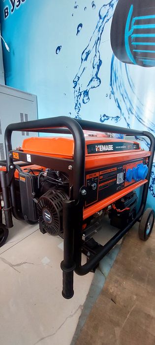 Генератор  kemage  бензиновый шумный  и бесшумный  generator