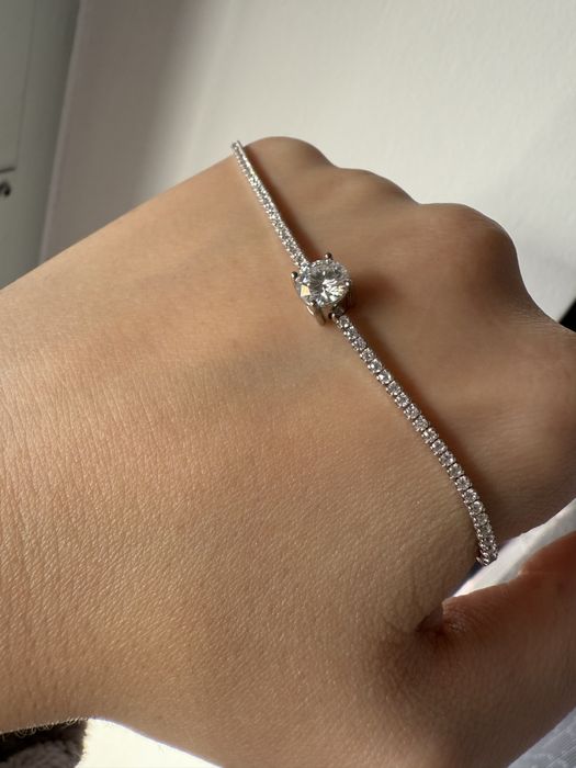 Bratara Argint 925 moissanite