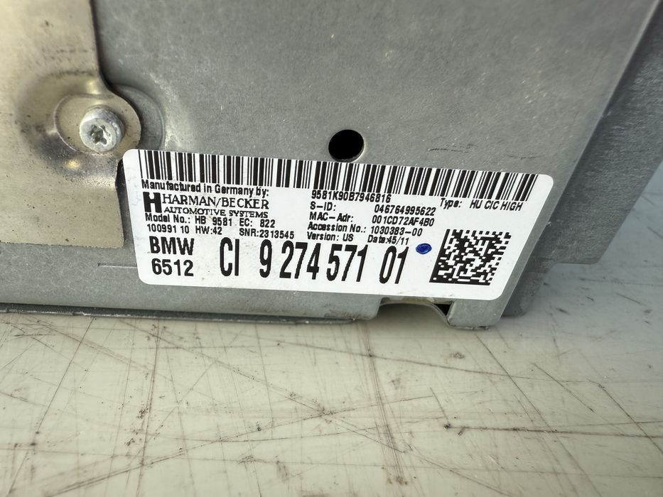 Navi / navigatie mare compelta bmw seria 5 f10 f11