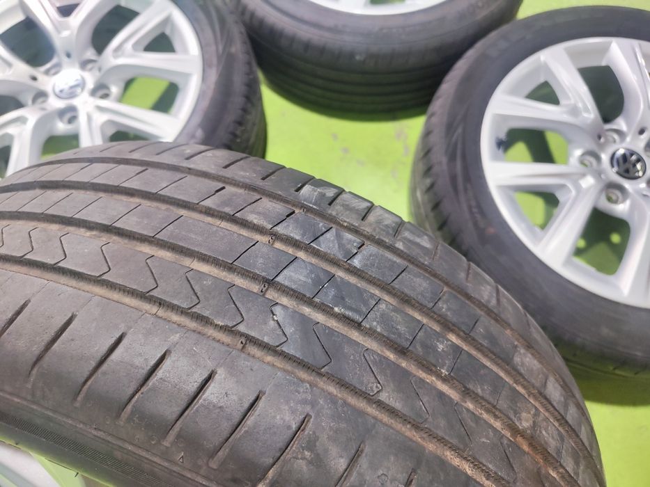 17 5x112 Vw Touran Caddy Passat Skoda лети джанти 5х112 205/55/17