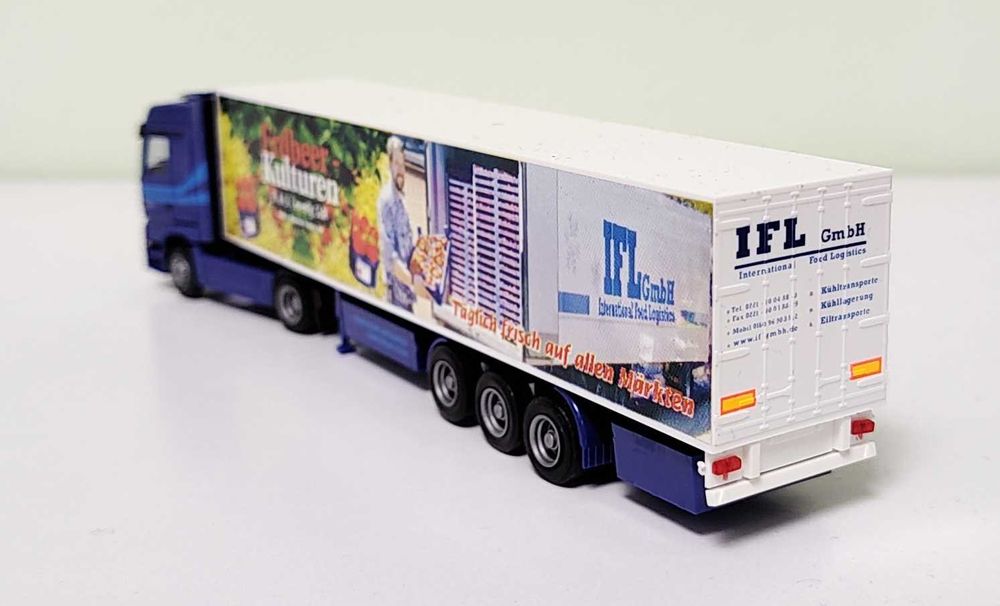 masinuta macheta camion semitrailer frigoterm AWM nu Herpa scara 1:87
