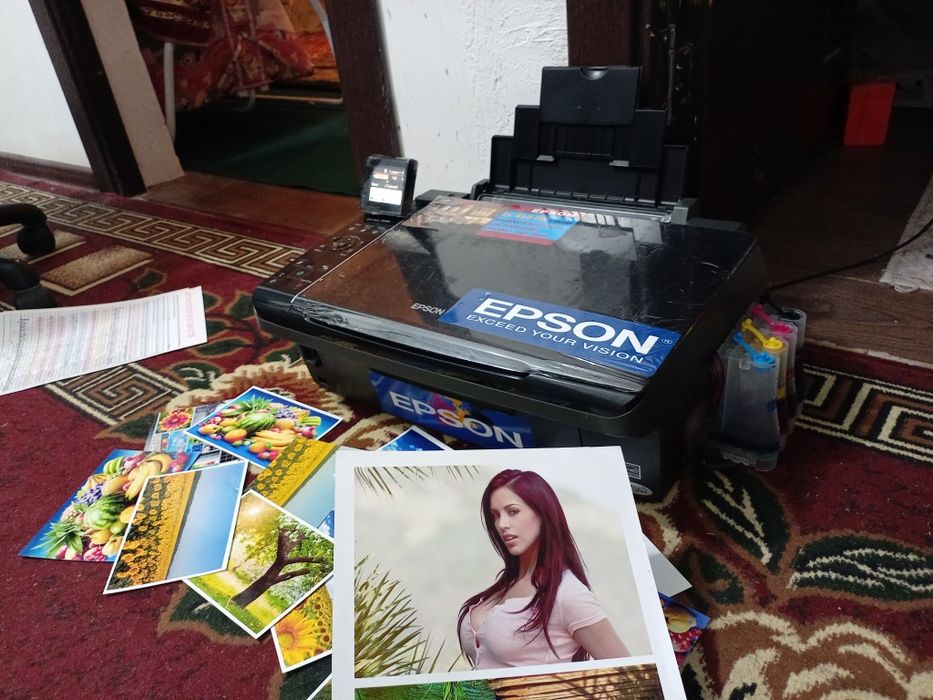 Epson 410 KOPY_SKANerli rangli printer dyuzi 100% Idialni ishga tayyor