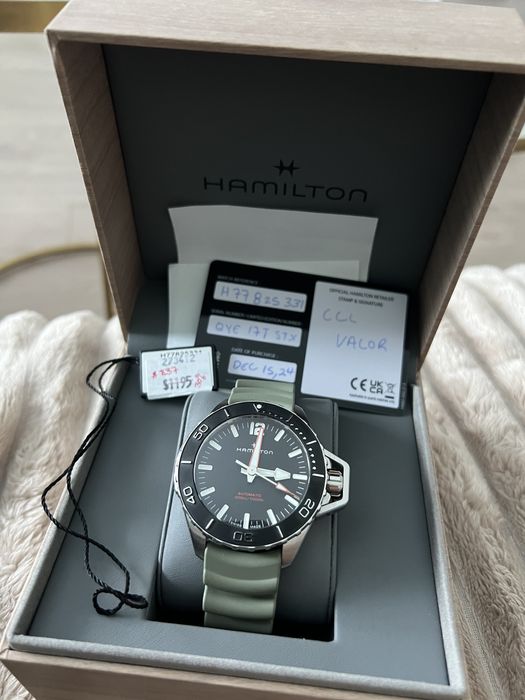 Hamilton Khaki Navy Frogman Automatic NOU