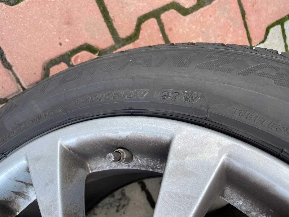 Jante Bmw 3 4 5 Cauciucuri Vara Bridgestone 225 55 R 17