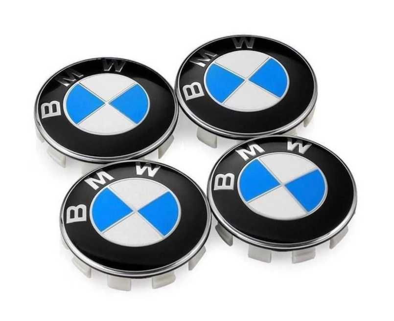Capace jante BMW 68mm - Albastru/Alb, Negru, Alb-Negru, Aniversare